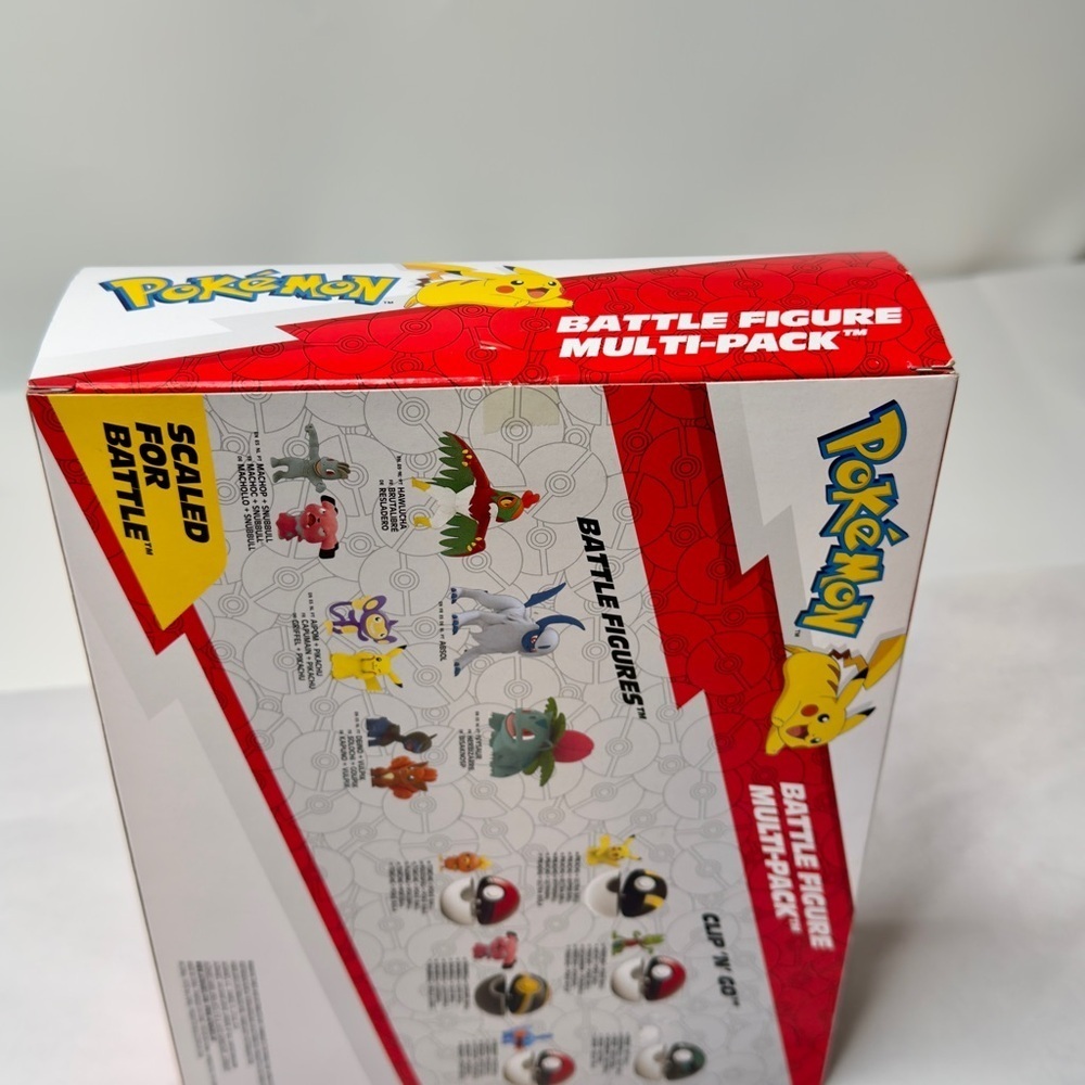 Pokemon Battle Ready Pikachu Figure Multi 8-Pack New Sealed Box - Picture 7 of 7